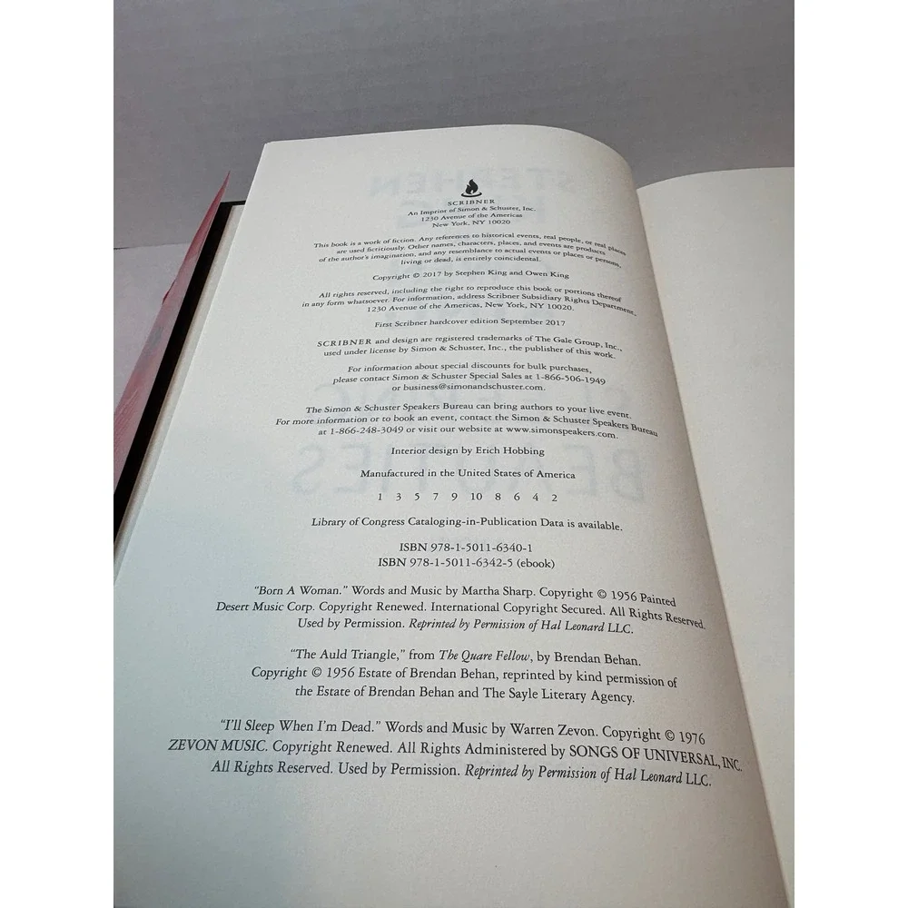 Stephen King Hardcover Book‎ Lot Sleeping Beauties 1st Ed Duma Key Holographic